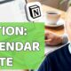 Notion Calendar e Site