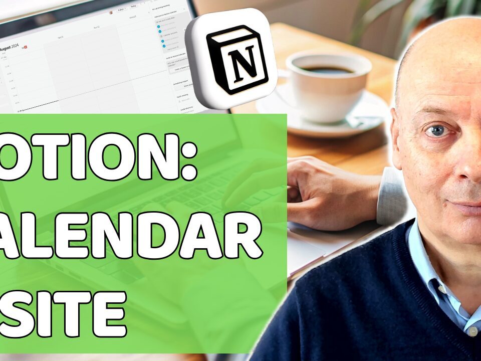 Notion Calendar e Site